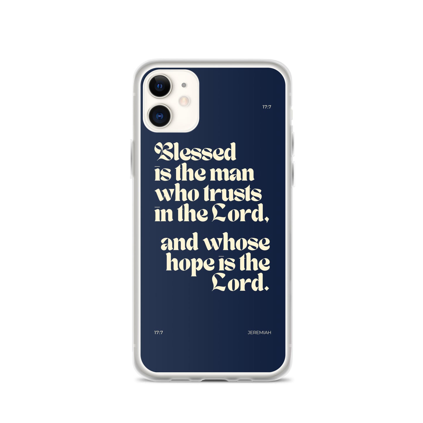 Jeremiah 17:7 Clear Case for iPhone®