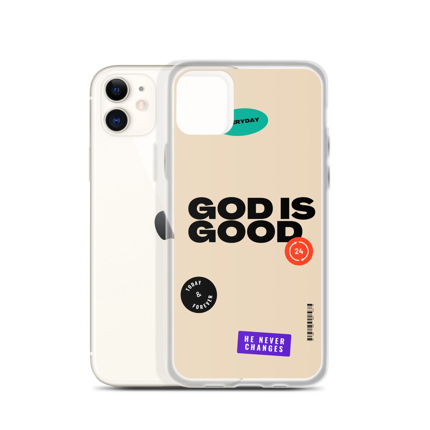 God is good Clear Case for iPhone®