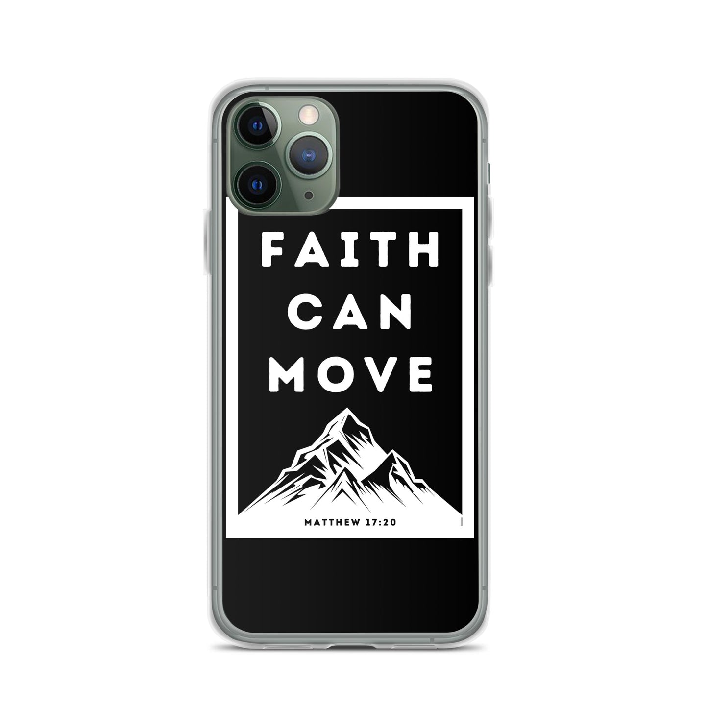 Faith can move mountains Clear Case for iPhone®