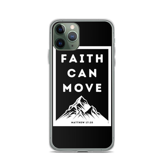 Faith can move mountains Clear Case for iPhone®