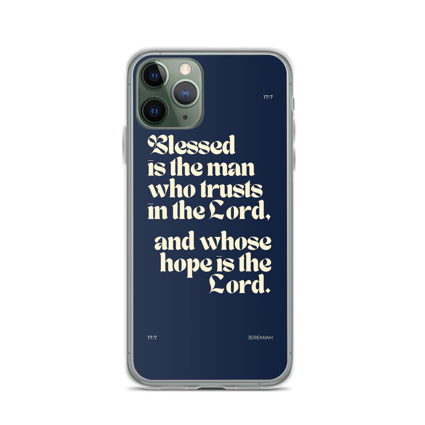 Jeremiah 17:7 Clear Case for iPhone®