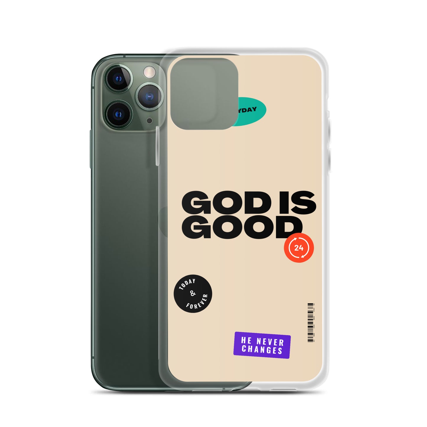 God is good Clear Case for iPhone®