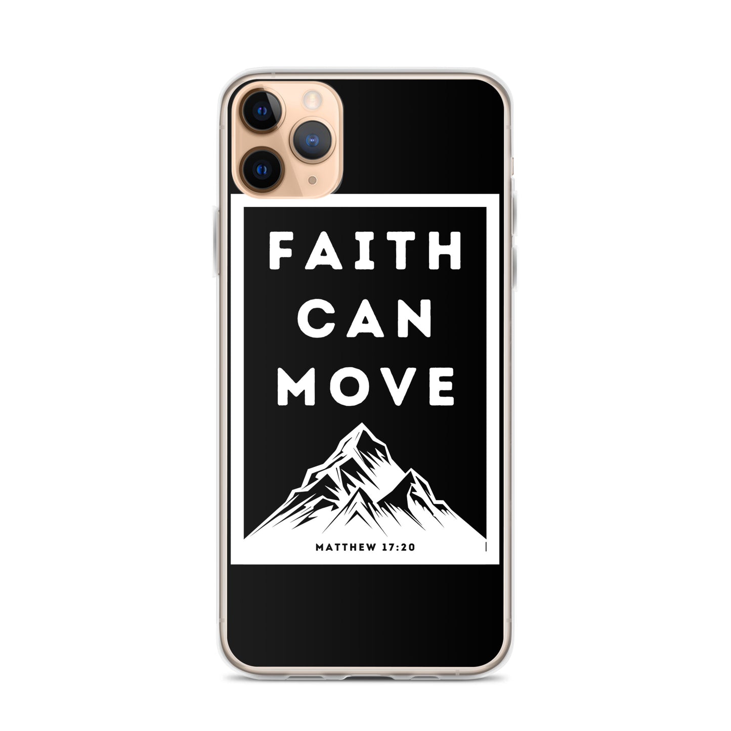 Faith can move mountains Clear Case for iPhone®