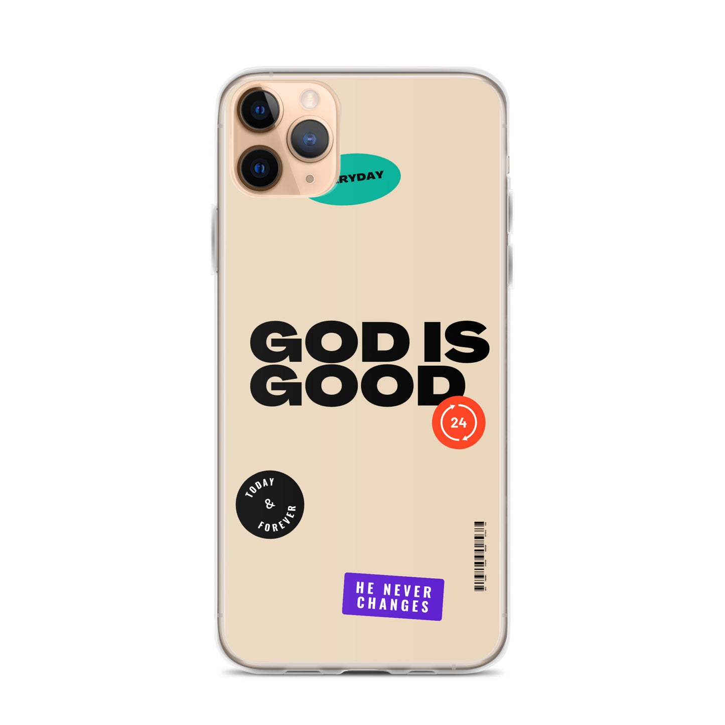 God is good Clear Case for iPhone®