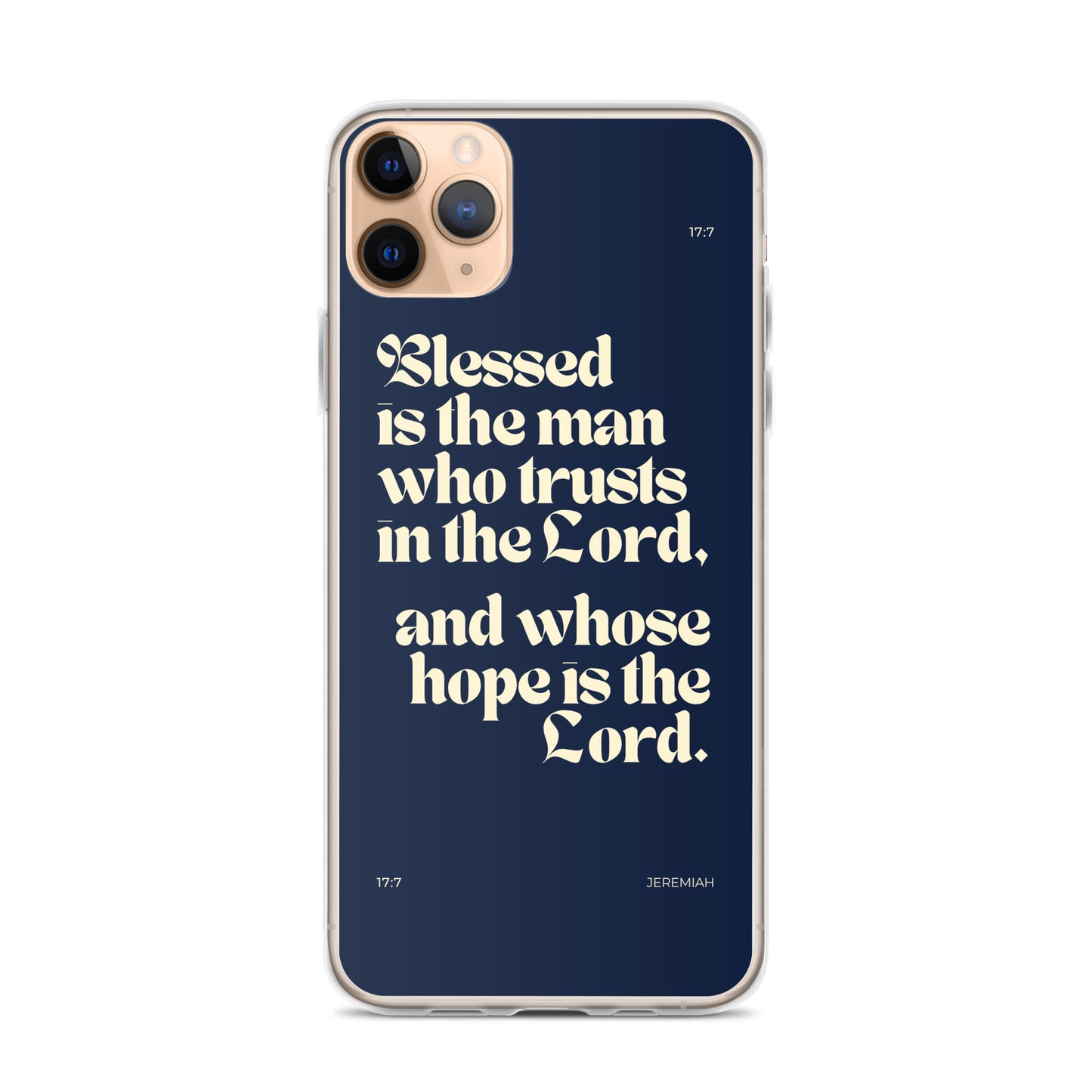 Jeremiah 17:7 Clear Case for iPhone®