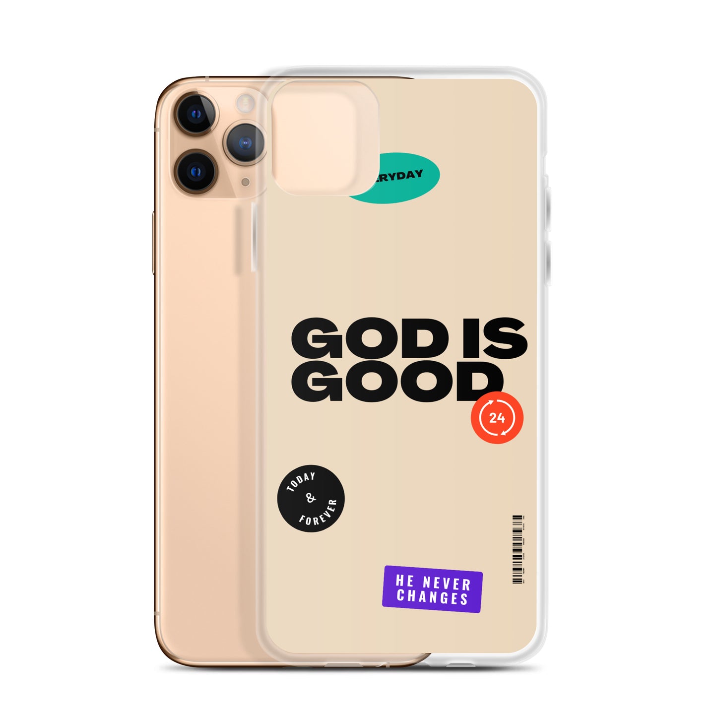 God is good Clear Case for iPhone®