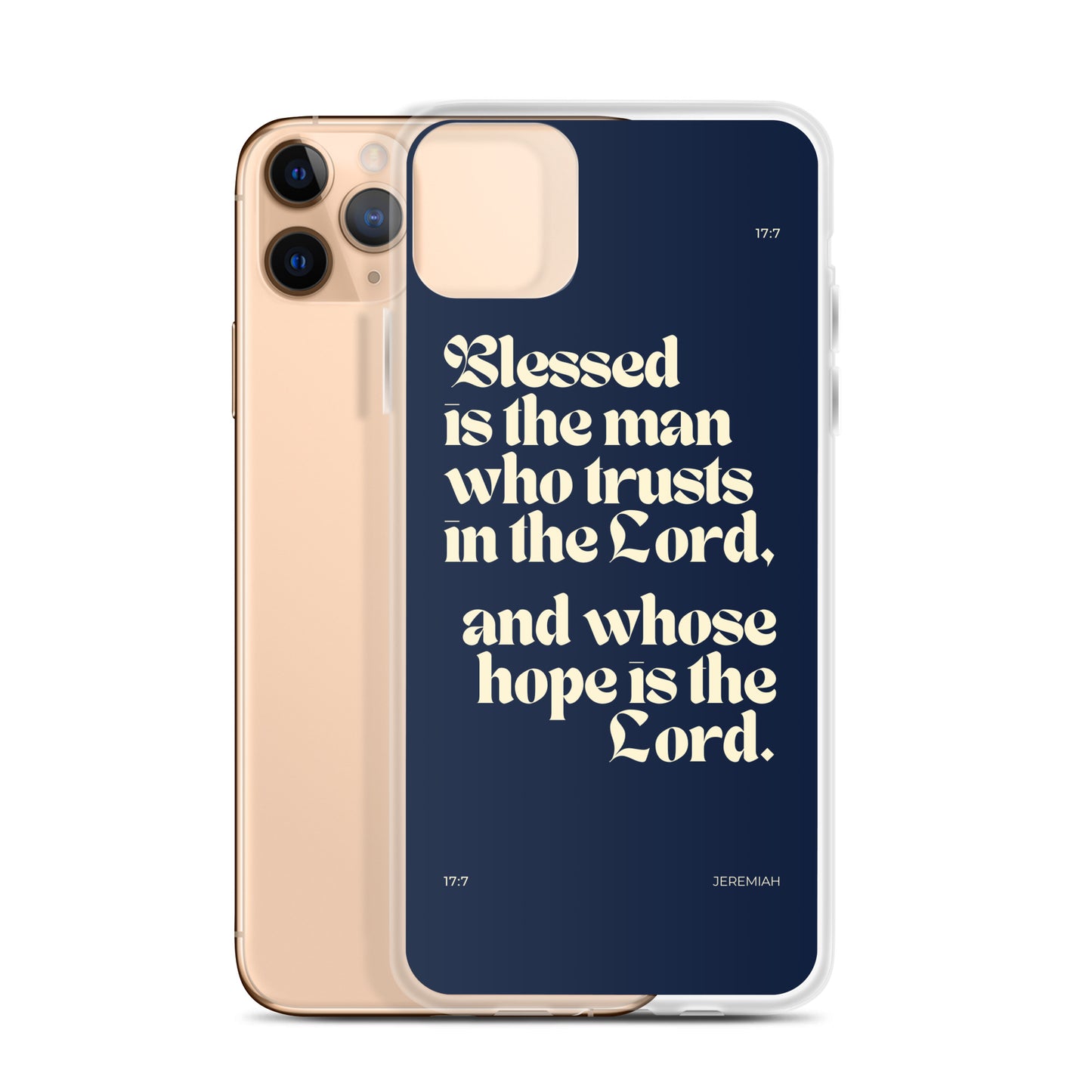 Jeremiah 17:7 Clear Case for iPhone®