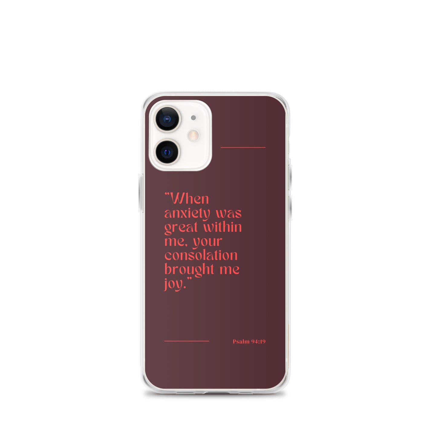 Psalm 94:19 Clear Case for iPhone®