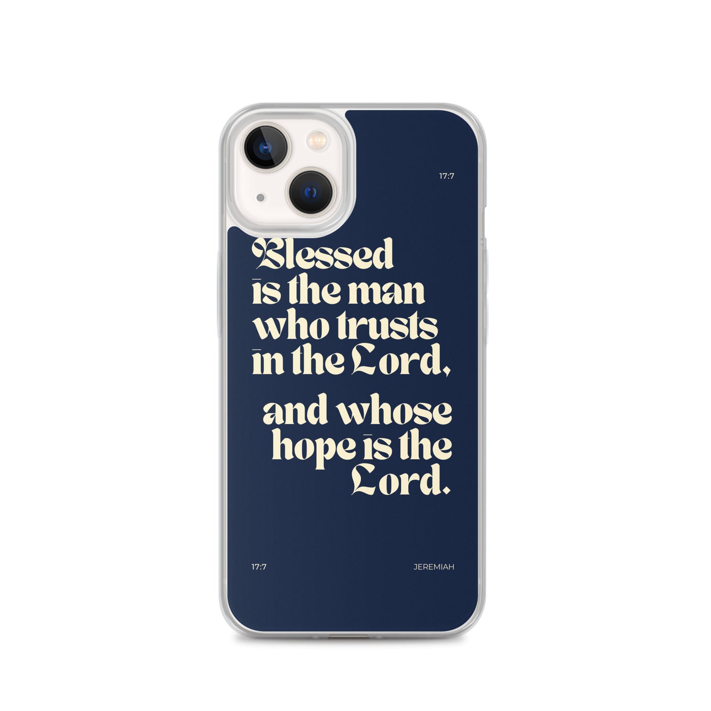 Jeremiah 17:7 Clear Case for iPhone®