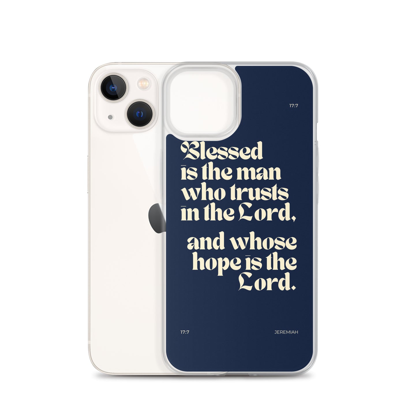 Jeremiah 17:7 Clear Case for iPhone®