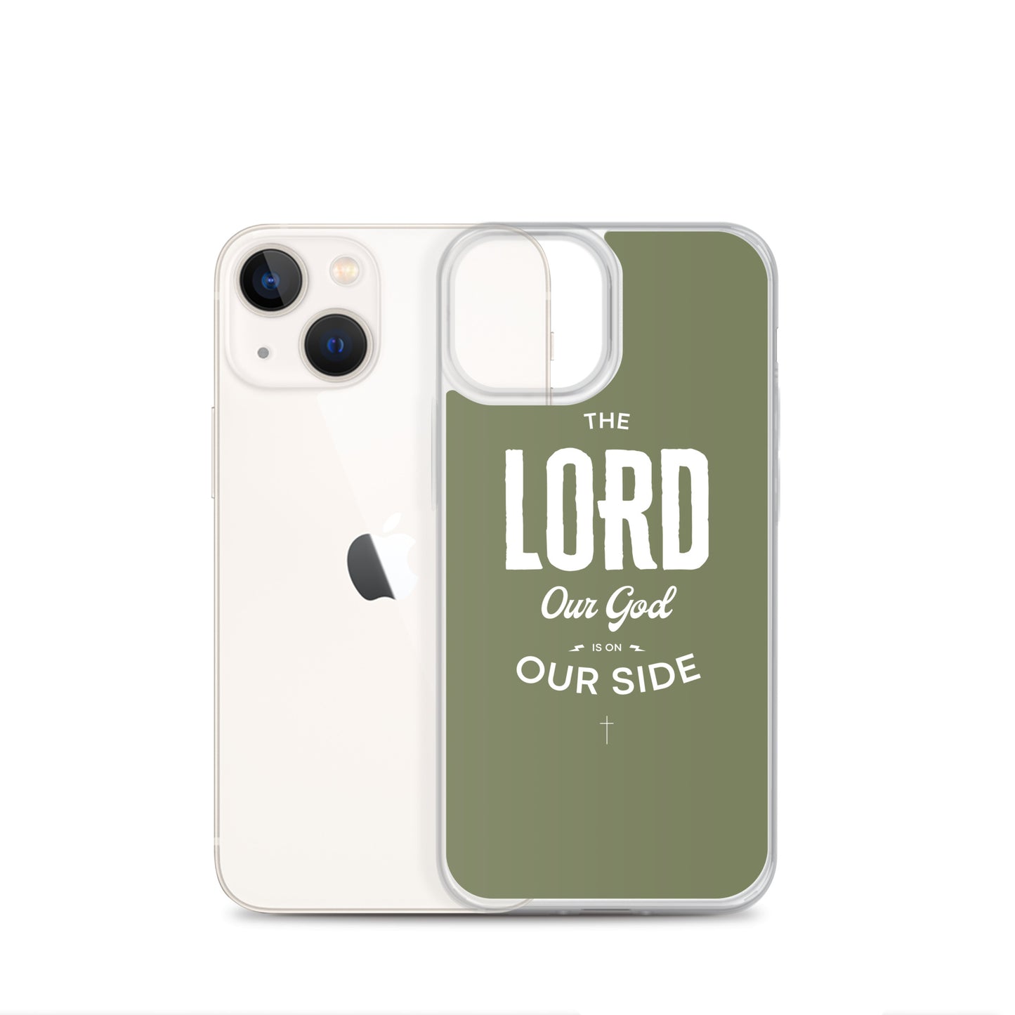 The Lord on our side Clear Case for iPhone®