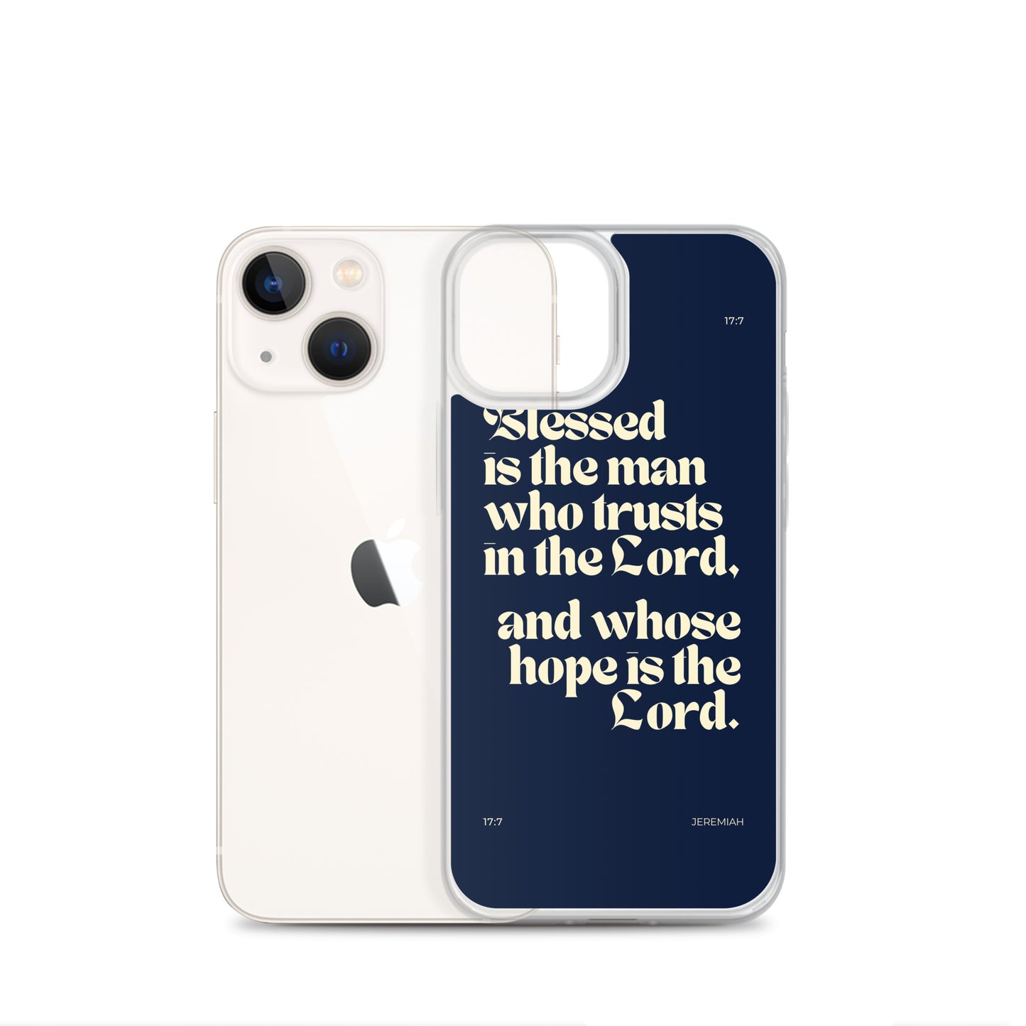 Jeremiah 17:7 Clear Case for iPhone®