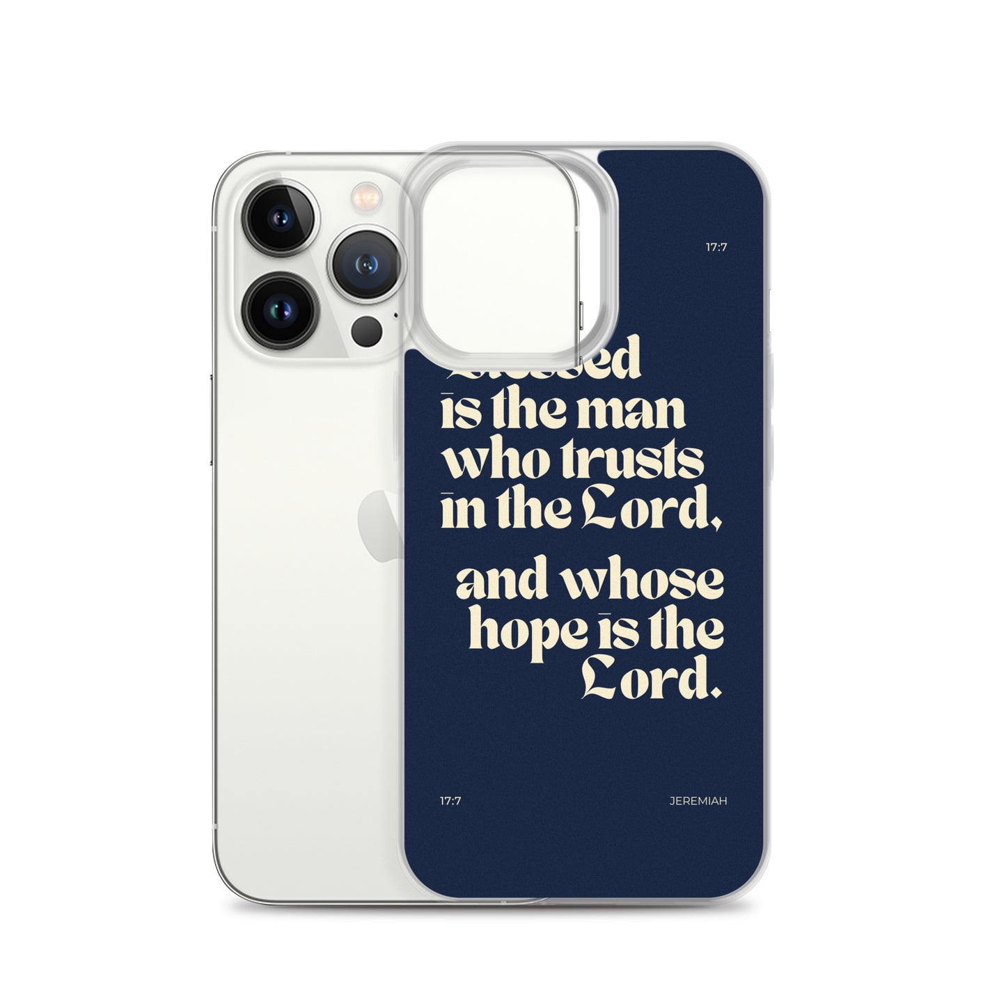 Jeremiah 17:7 Clear Case for iPhone®