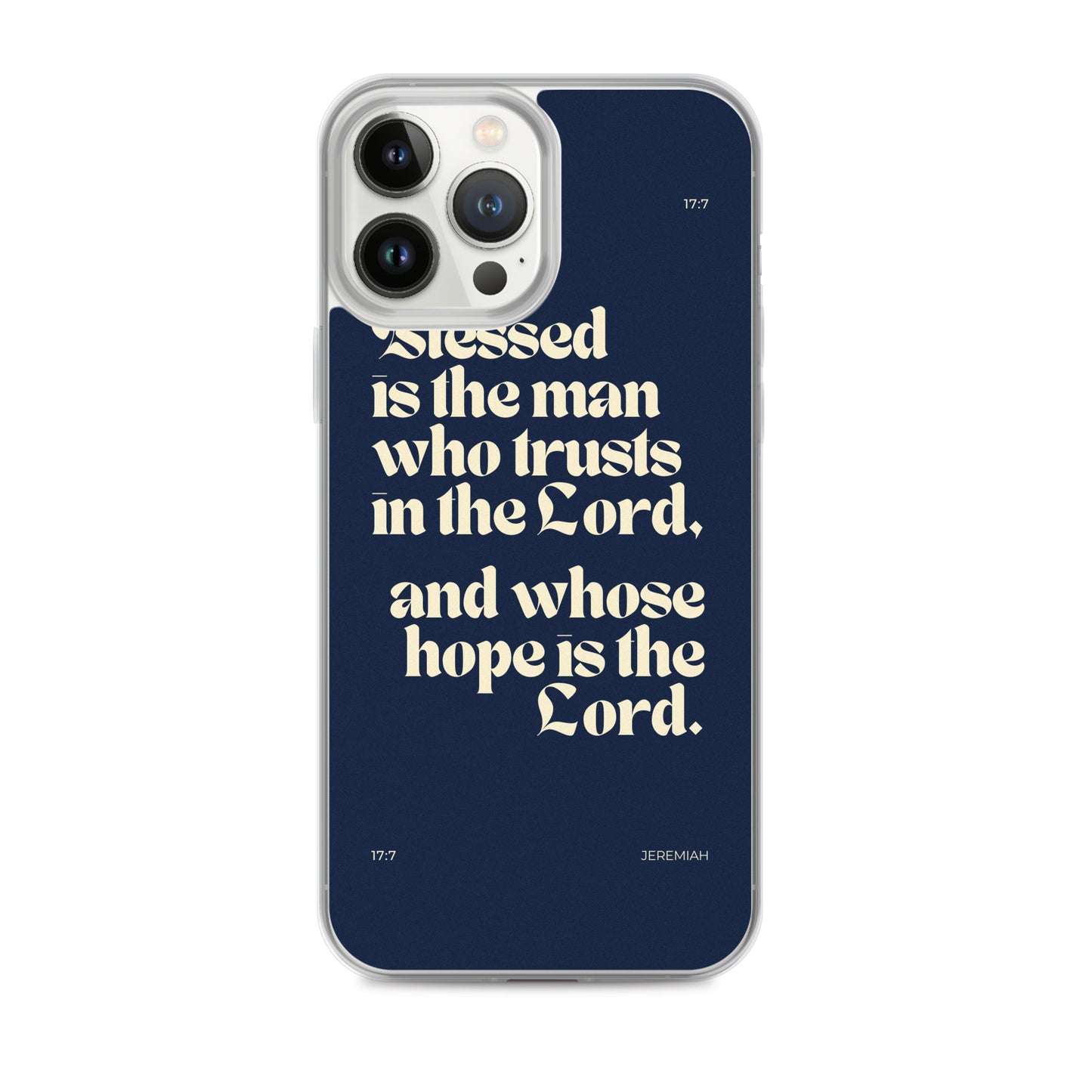 Jeremiah 17:7 Clear Case for iPhone®