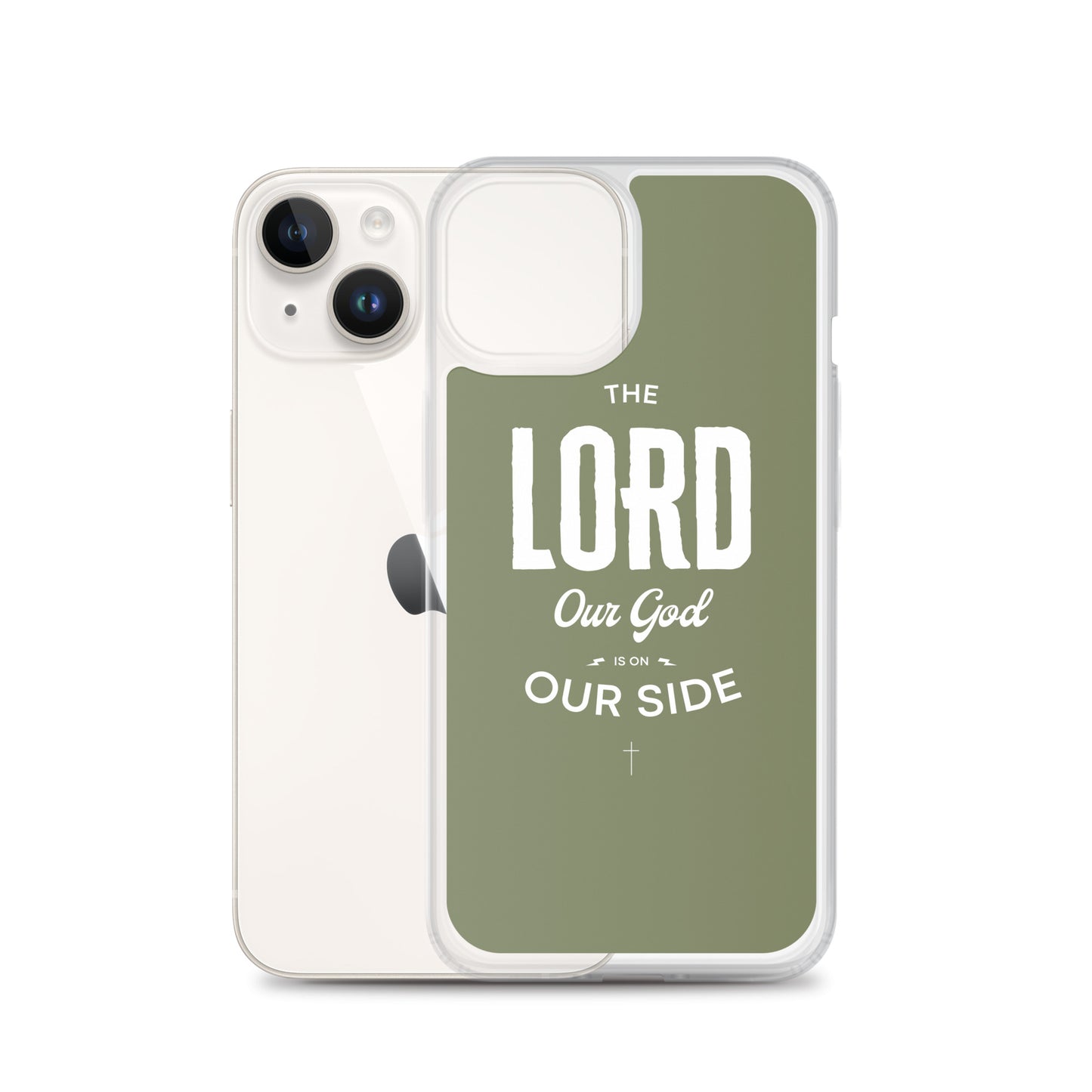 The Lord on our side Clear Case for iPhone®