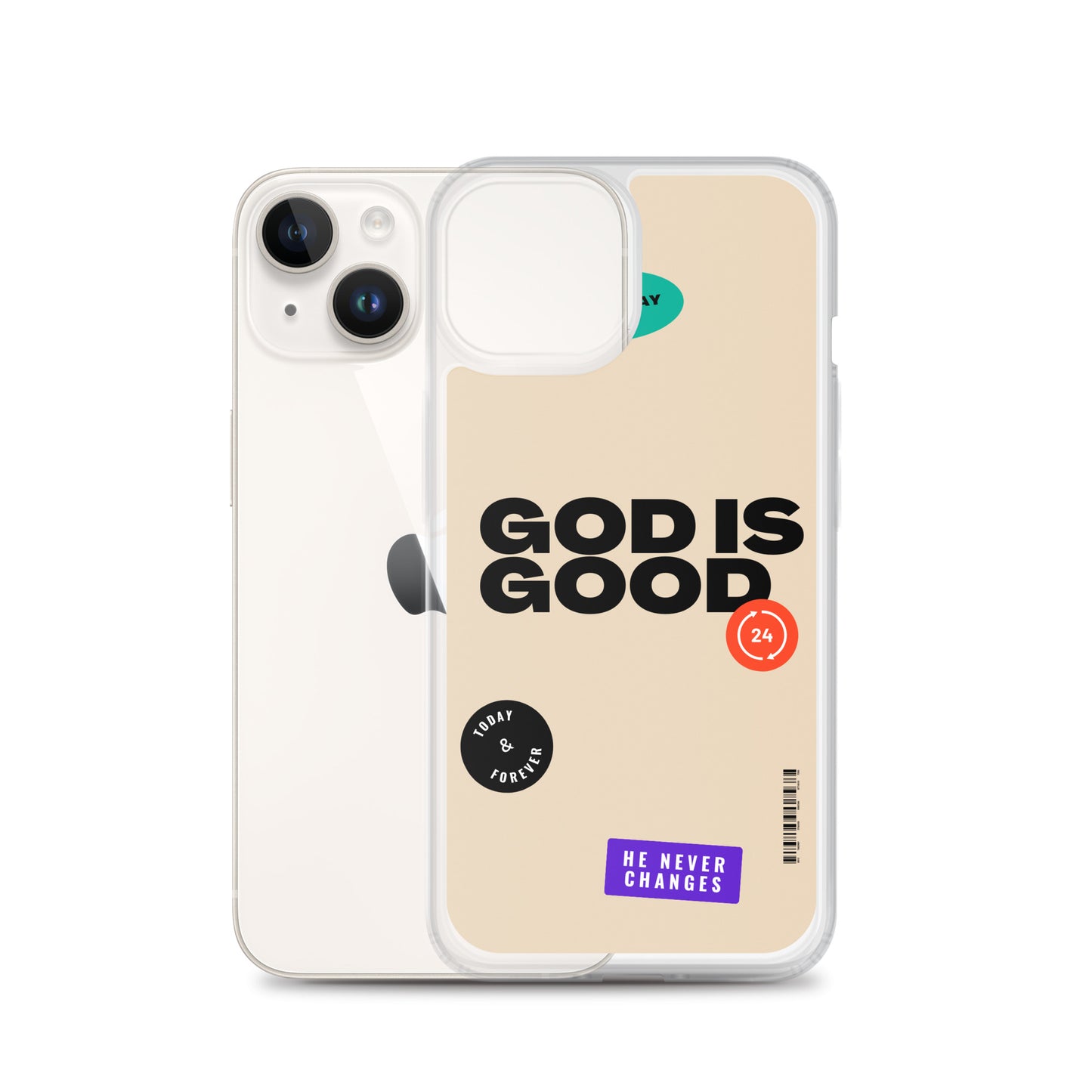 God is good Clear Case for iPhone®