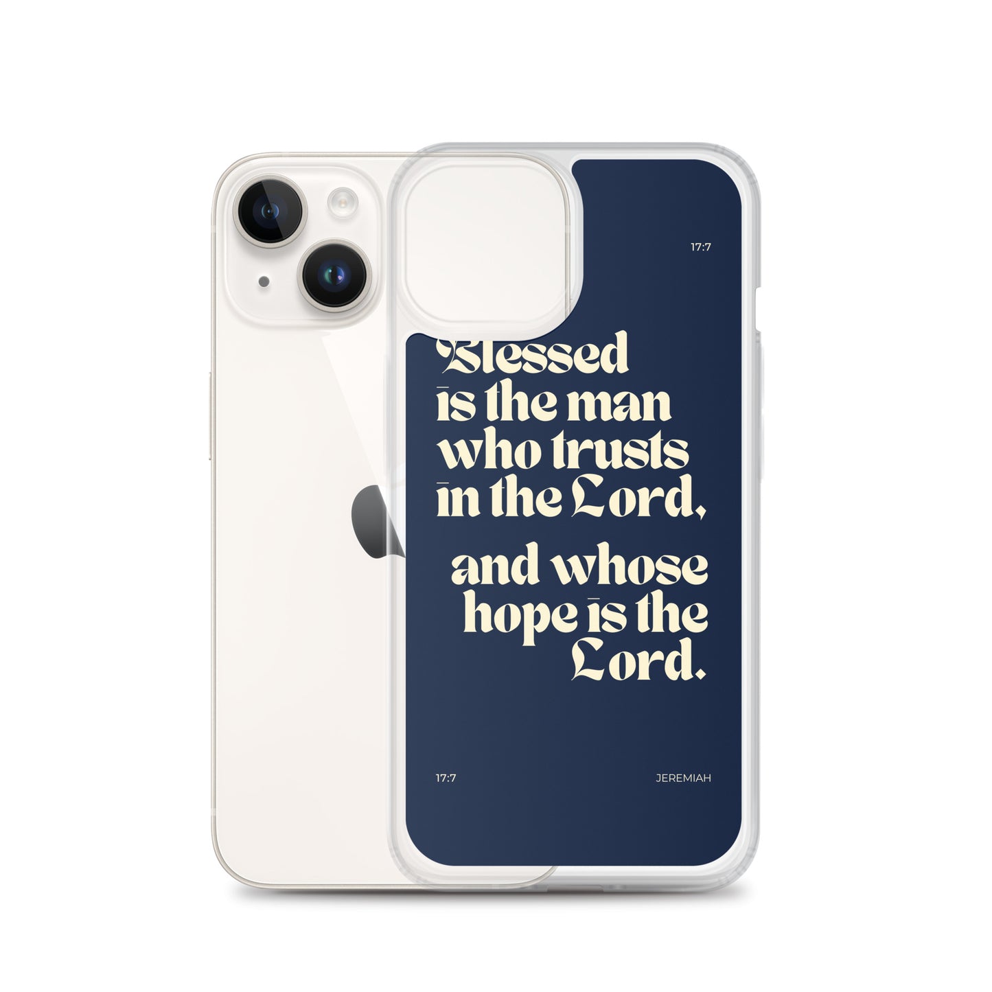 Jeremiah 17:7 Clear Case for iPhone®