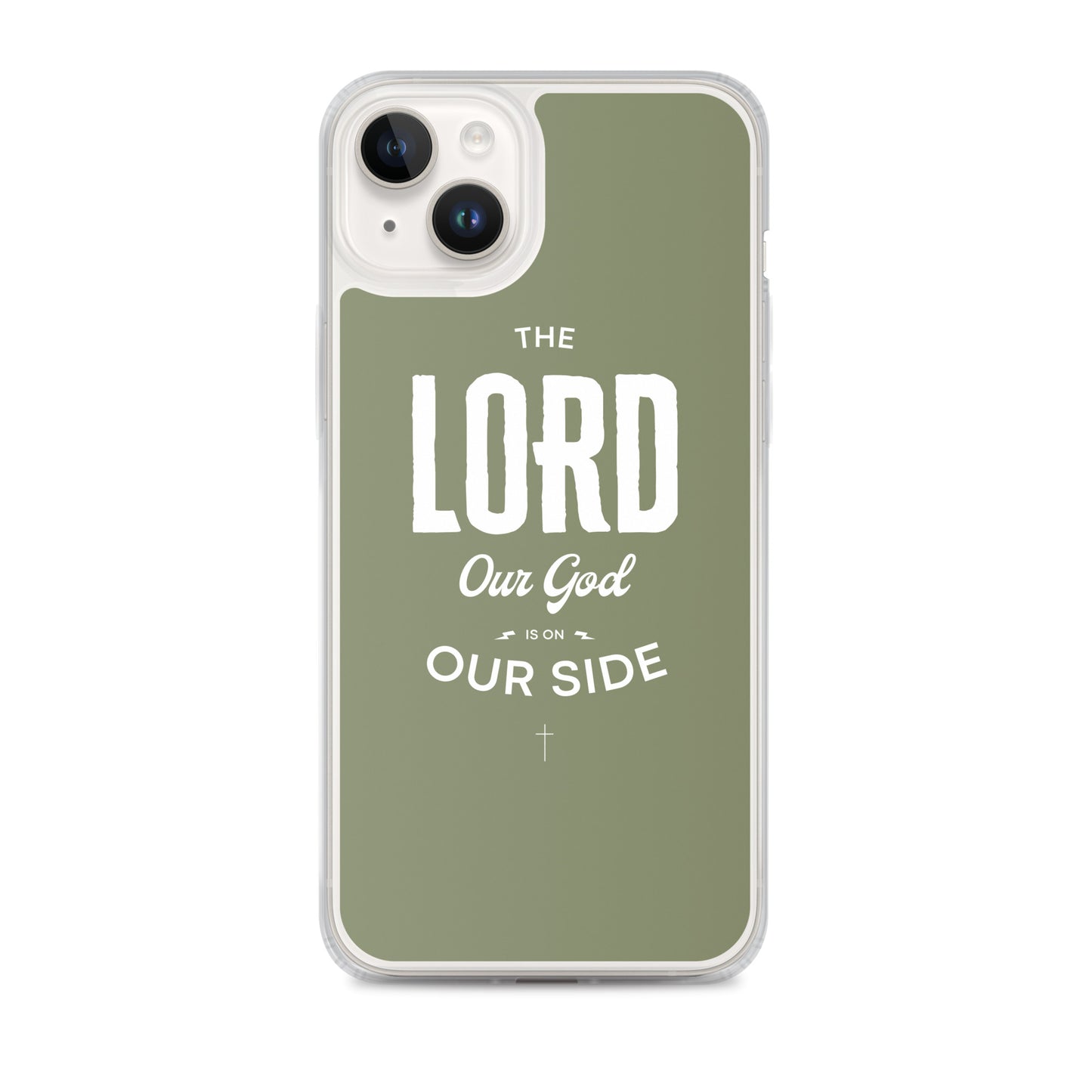 The Lord on our side Clear Case for iPhone®