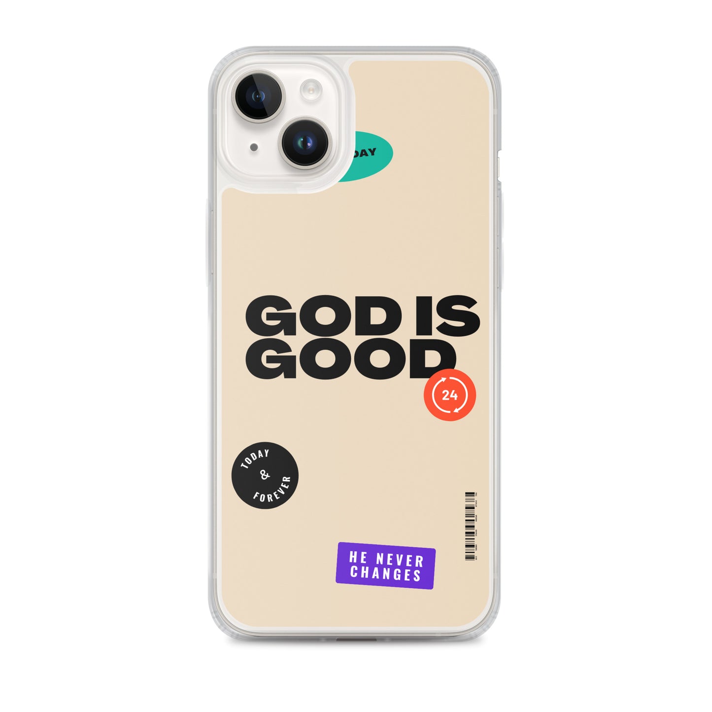 God is good Clear Case for iPhone®