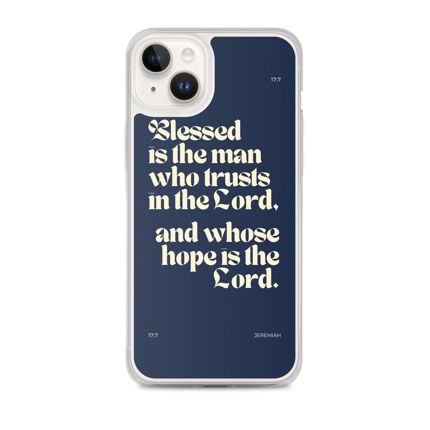 Jeremiah 17:7 Clear Case for iPhone®