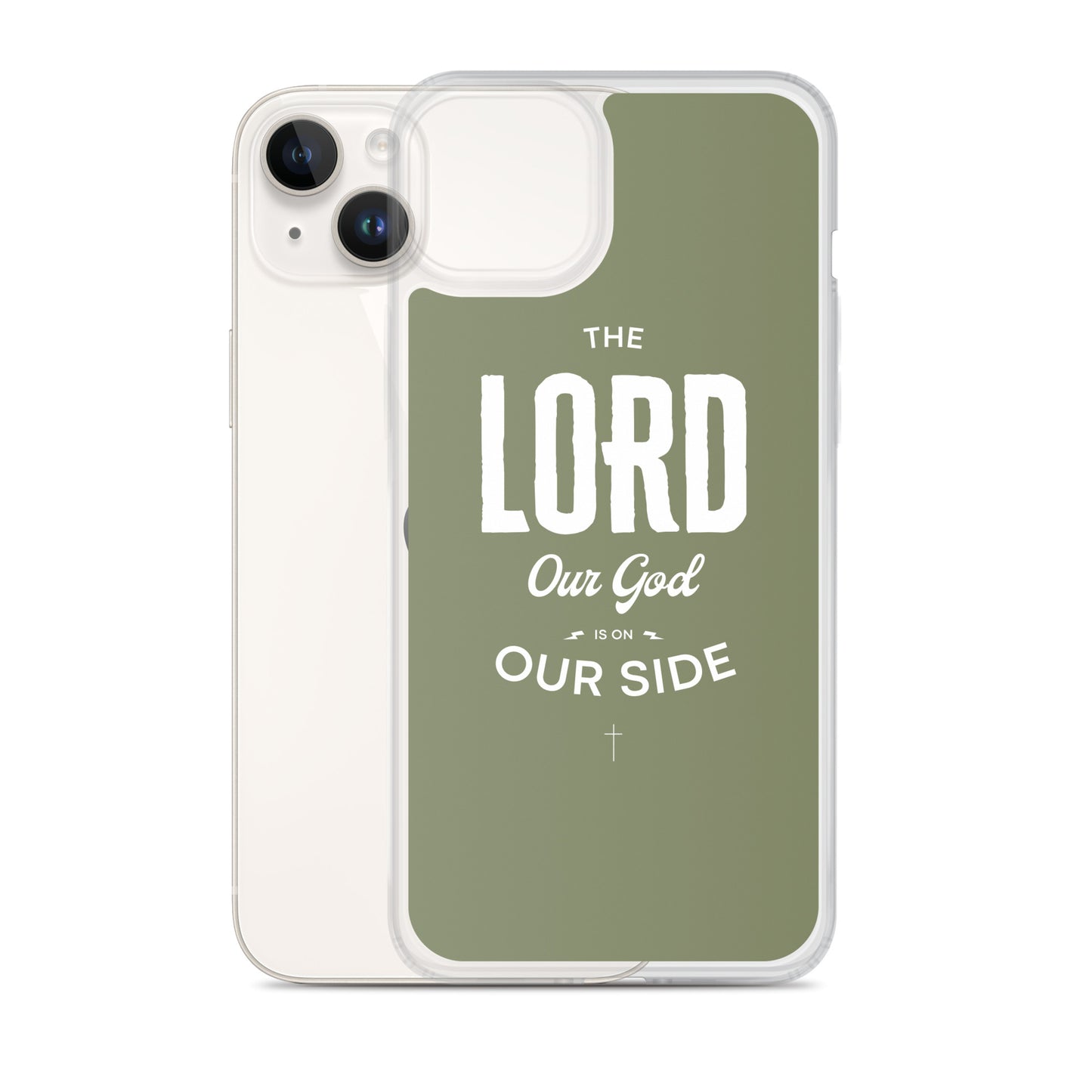 The Lord on our side Clear Case for iPhone®