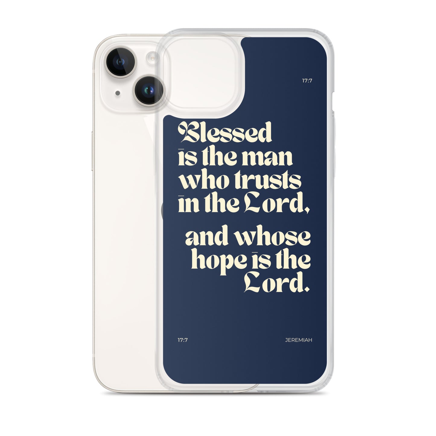 Jeremiah 17:7 Clear Case for iPhone®