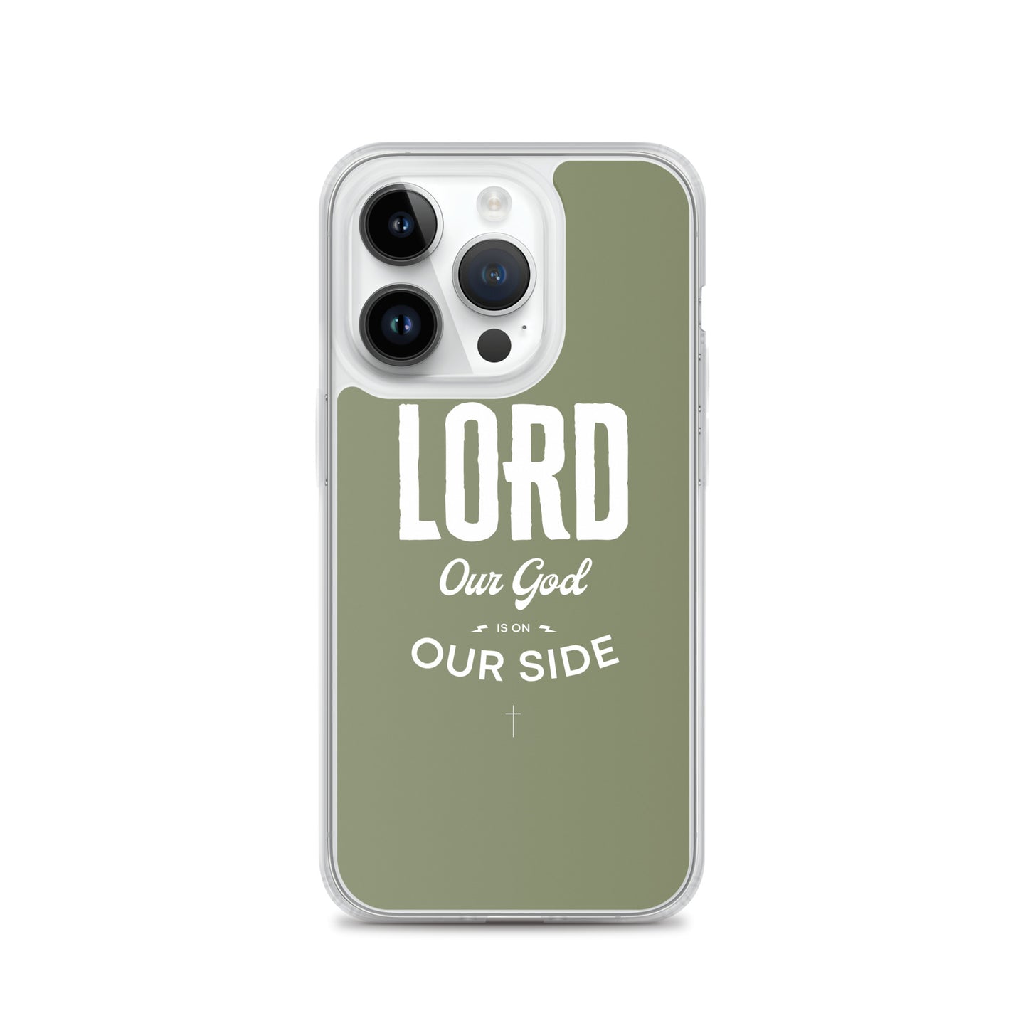 The Lord on our side Clear Case for iPhone®