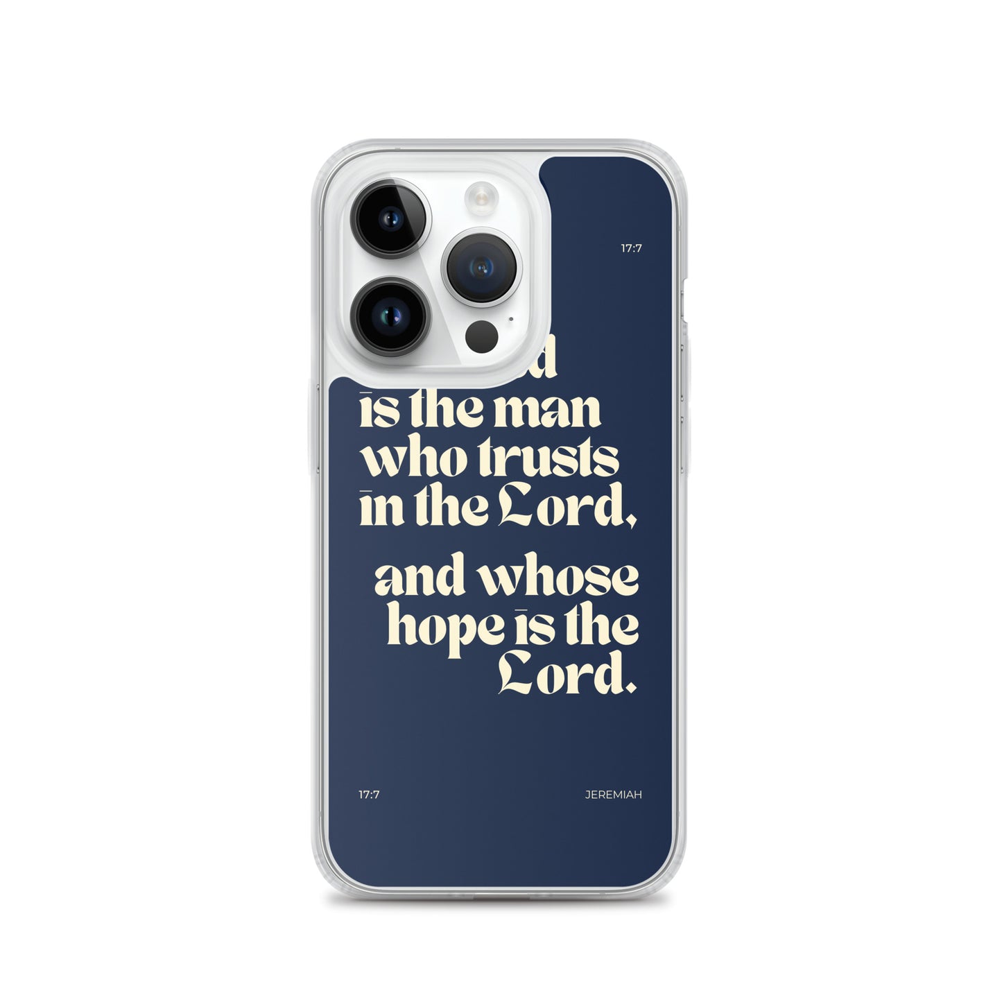 Jeremiah 17:7 Clear Case for iPhone®