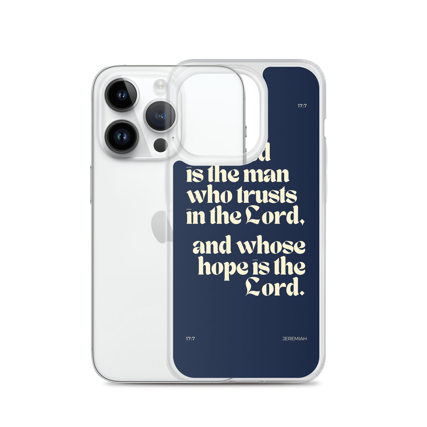 Jeremiah 17:7 Clear Case for iPhone®