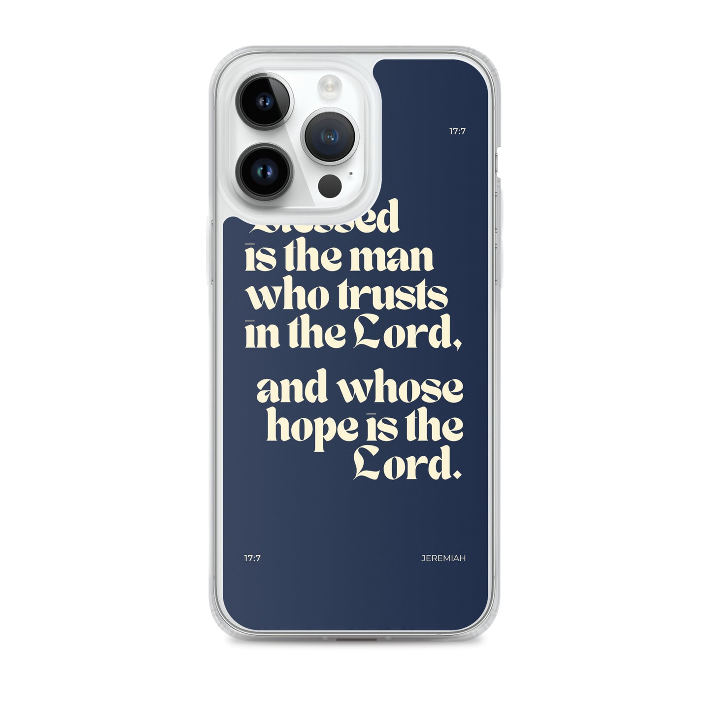 Jeremiah 17:7 Clear Case for iPhone®