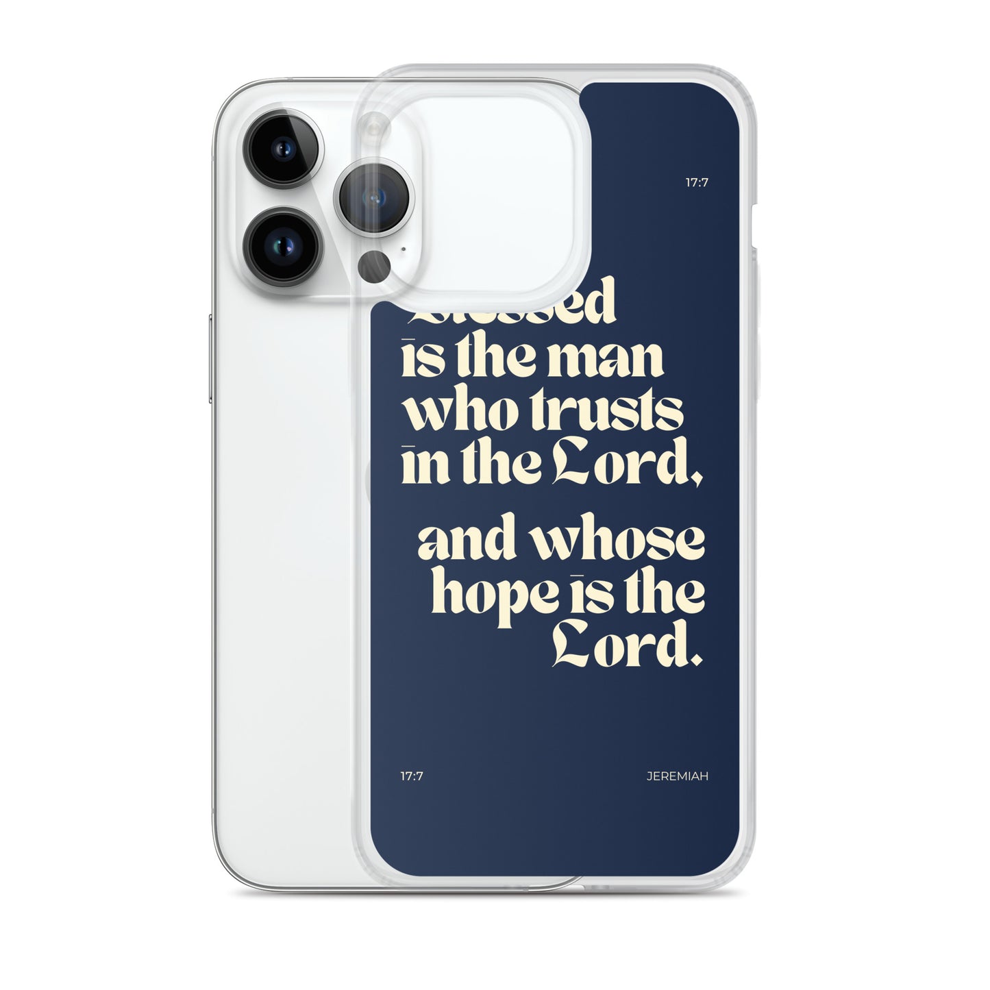 Jeremiah 17:7 Clear Case for iPhone®