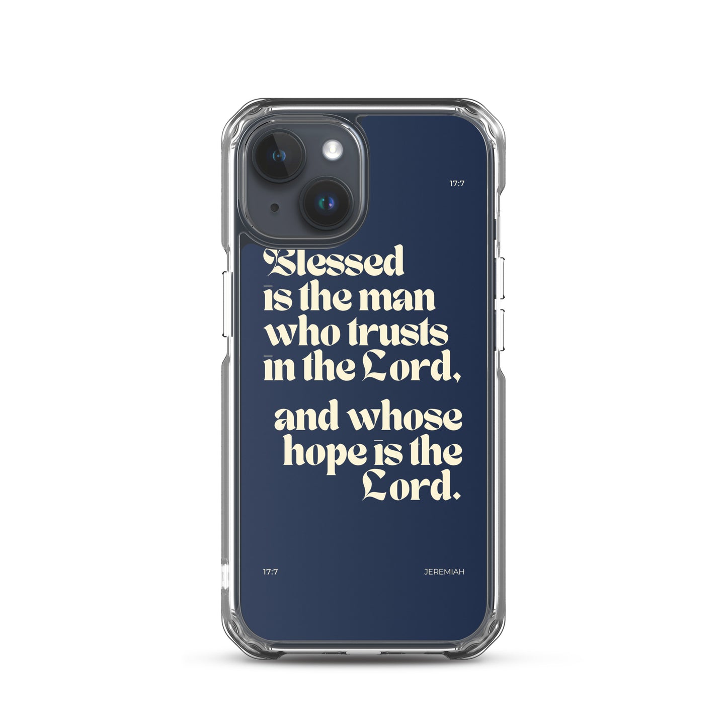 Jeremiah 17:7 Clear Case for iPhone®