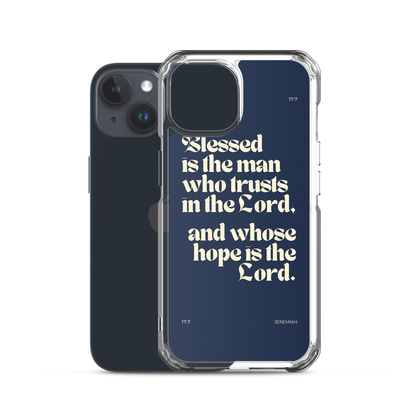 Jeremiah 17:7 Clear Case for iPhone®