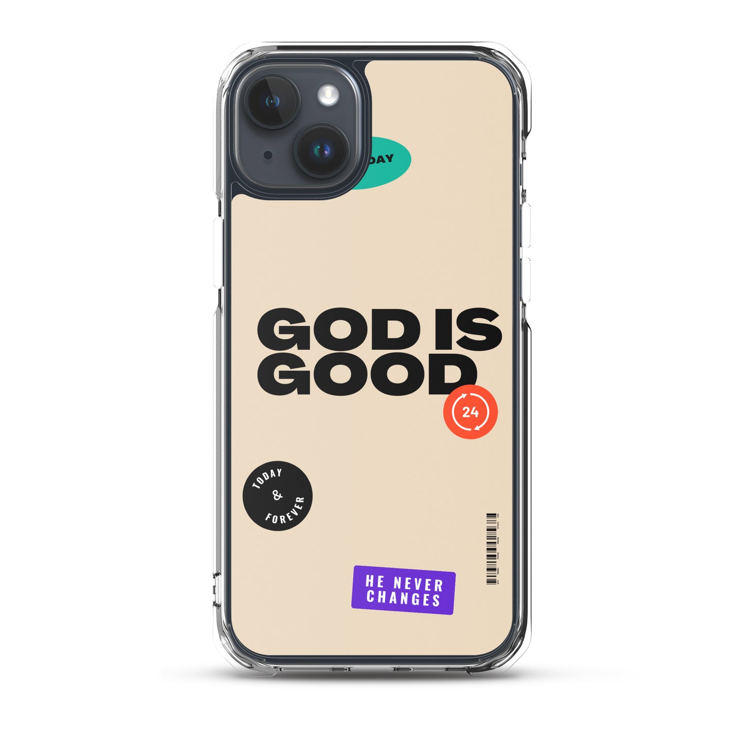 God is good Clear Case for iPhone®