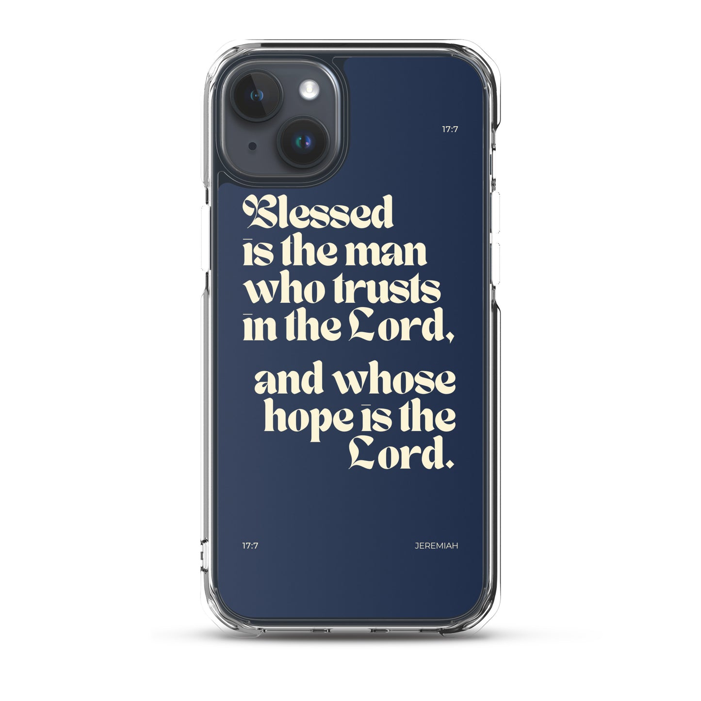 Jeremiah 17:7 Clear Case for iPhone®