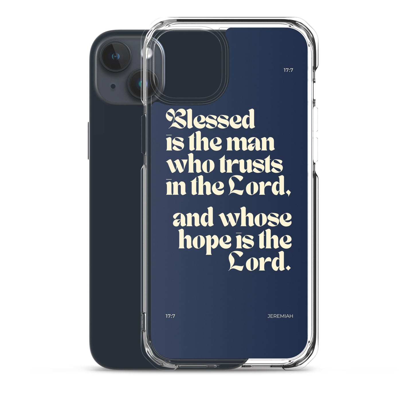 Jeremiah 17:7 Clear Case for iPhone®