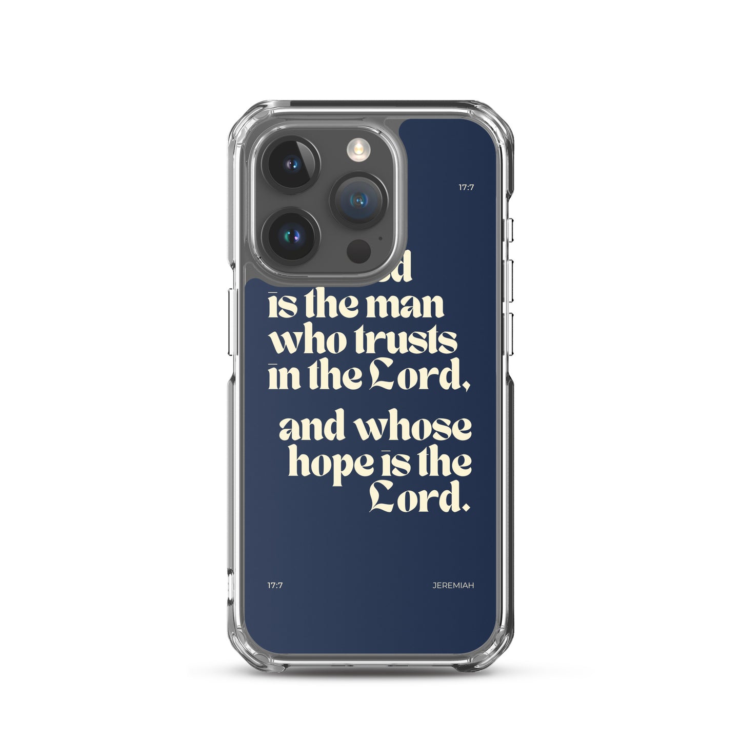 Jeremiah 17:7 Clear Case for iPhone®