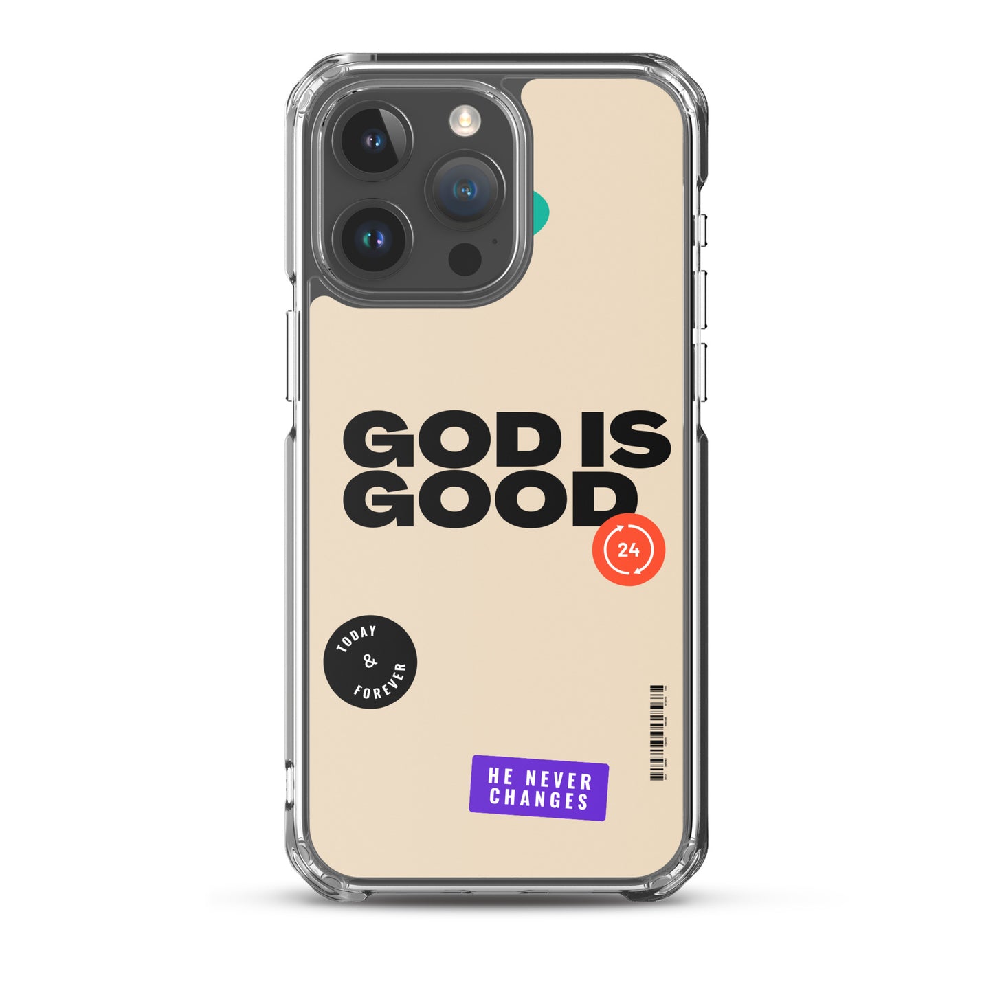 God is good Clear Case for iPhone®