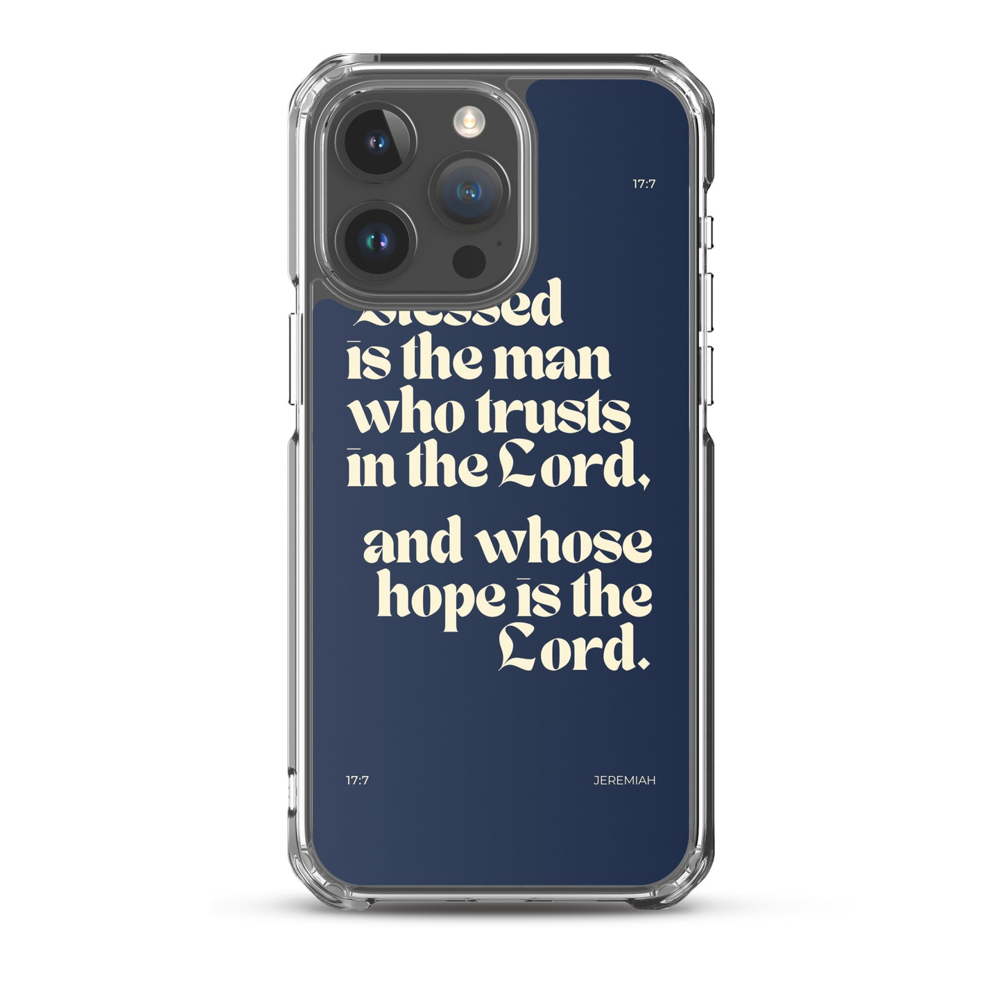 Jeremiah 17:7 Clear Case for iPhone®