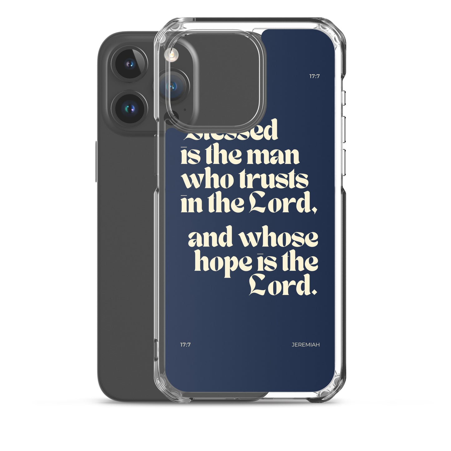 Jeremiah 17:7 Clear Case for iPhone®