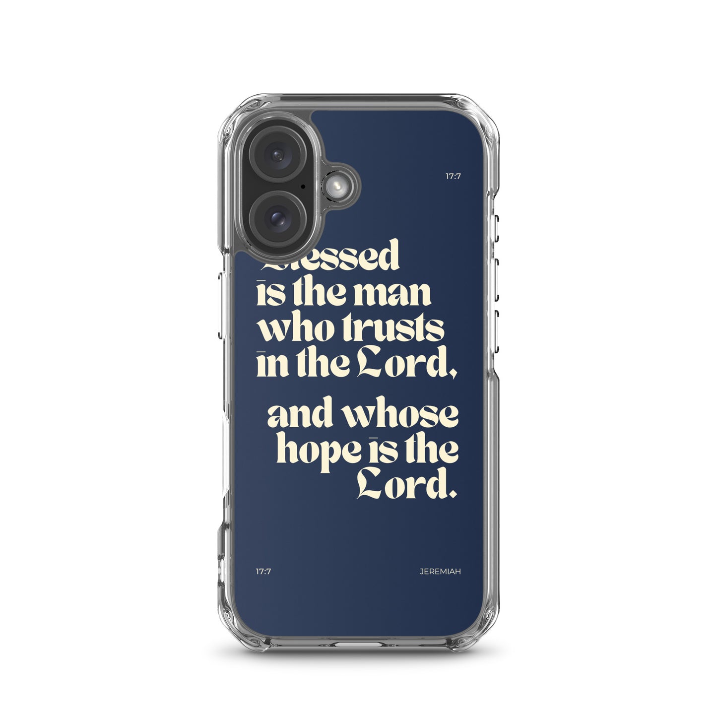 Jeremiah 17:7 Clear Case for iPhone®