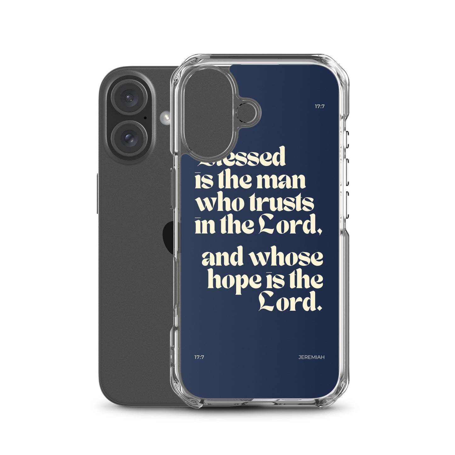 Jeremiah 17:7 Clear Case for iPhone®