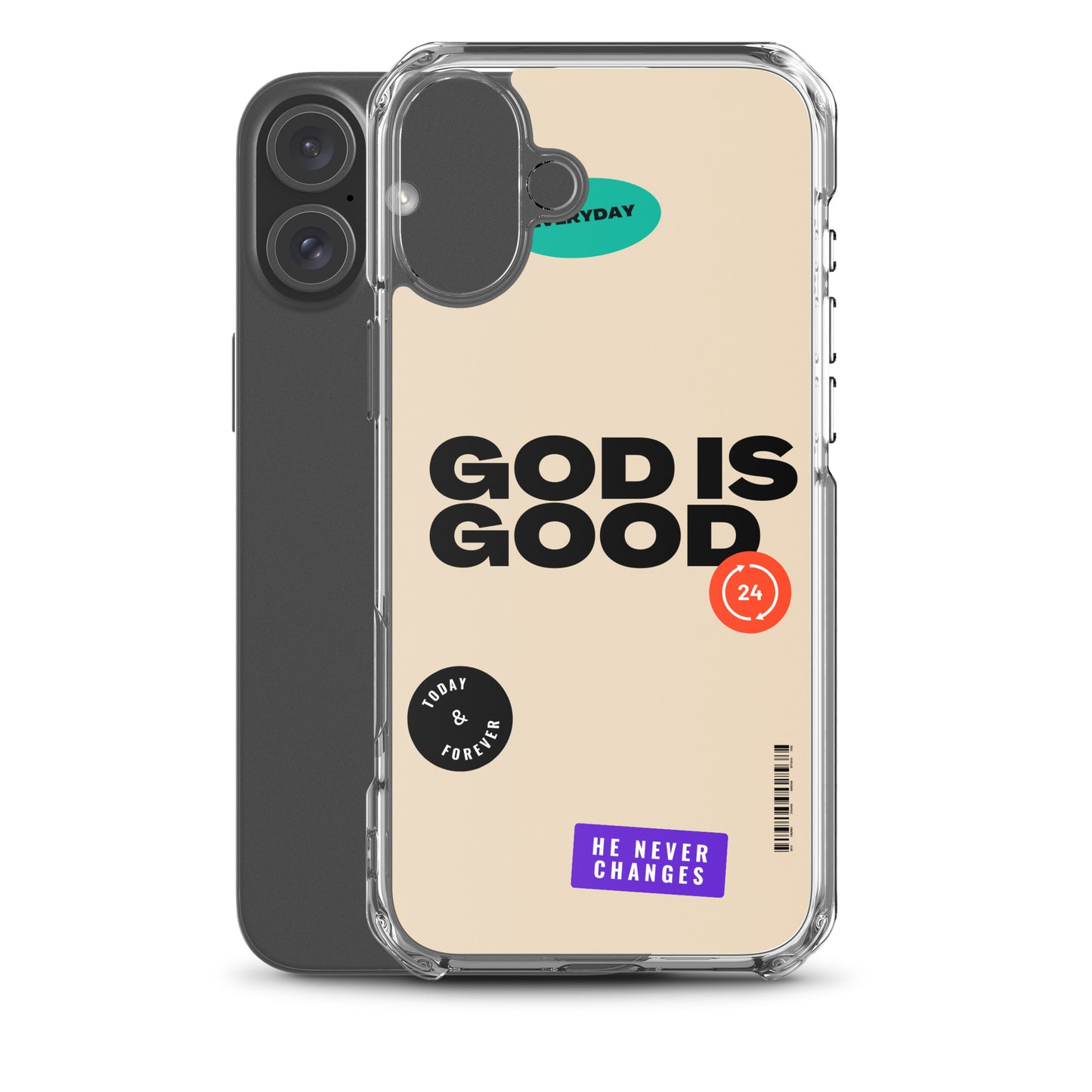 God is good Clear Case for iPhone®