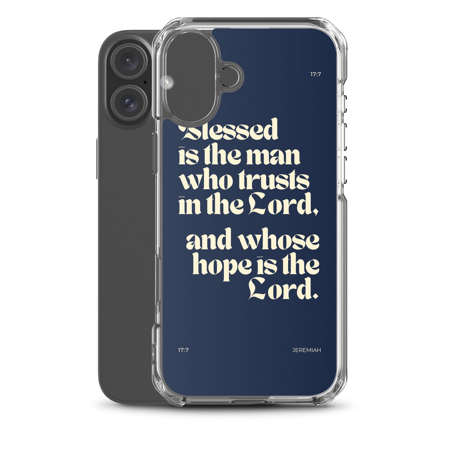 Jeremiah 17:7 Clear Case for iPhone®