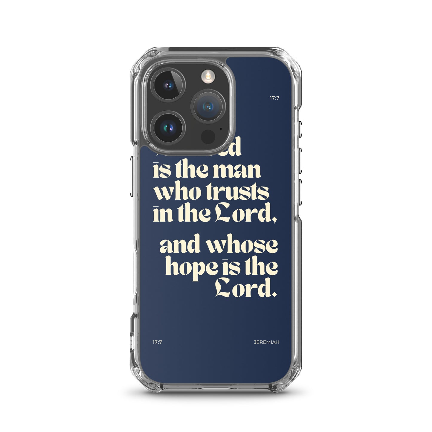 Jeremiah 17:7 Clear Case for iPhone®