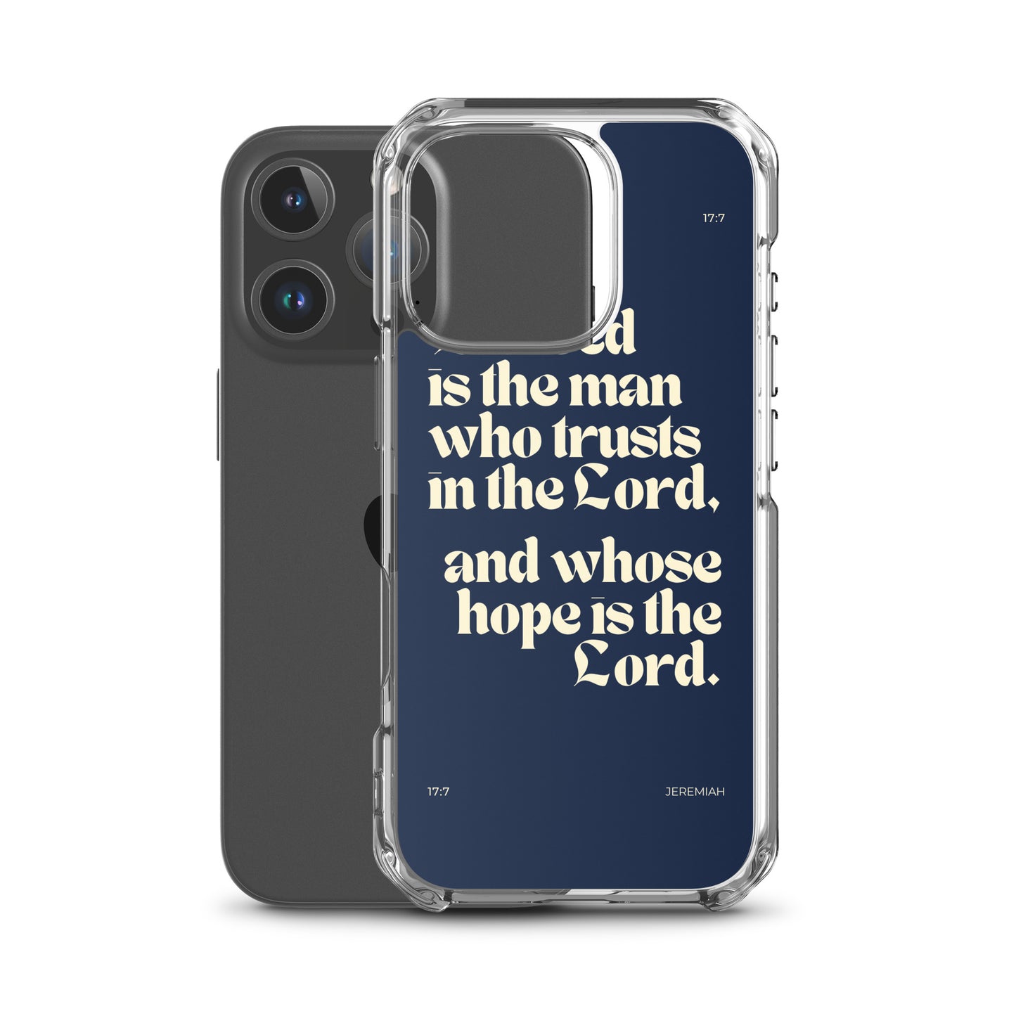 Jeremiah 17:7 Clear Case for iPhone®