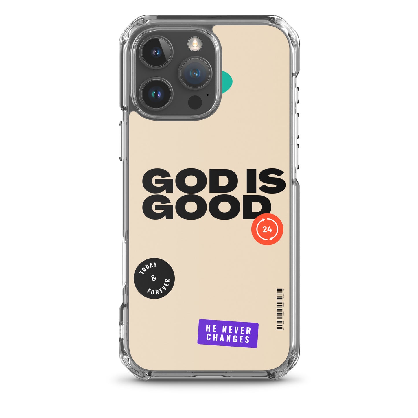 God is good Clear Case for iPhone®