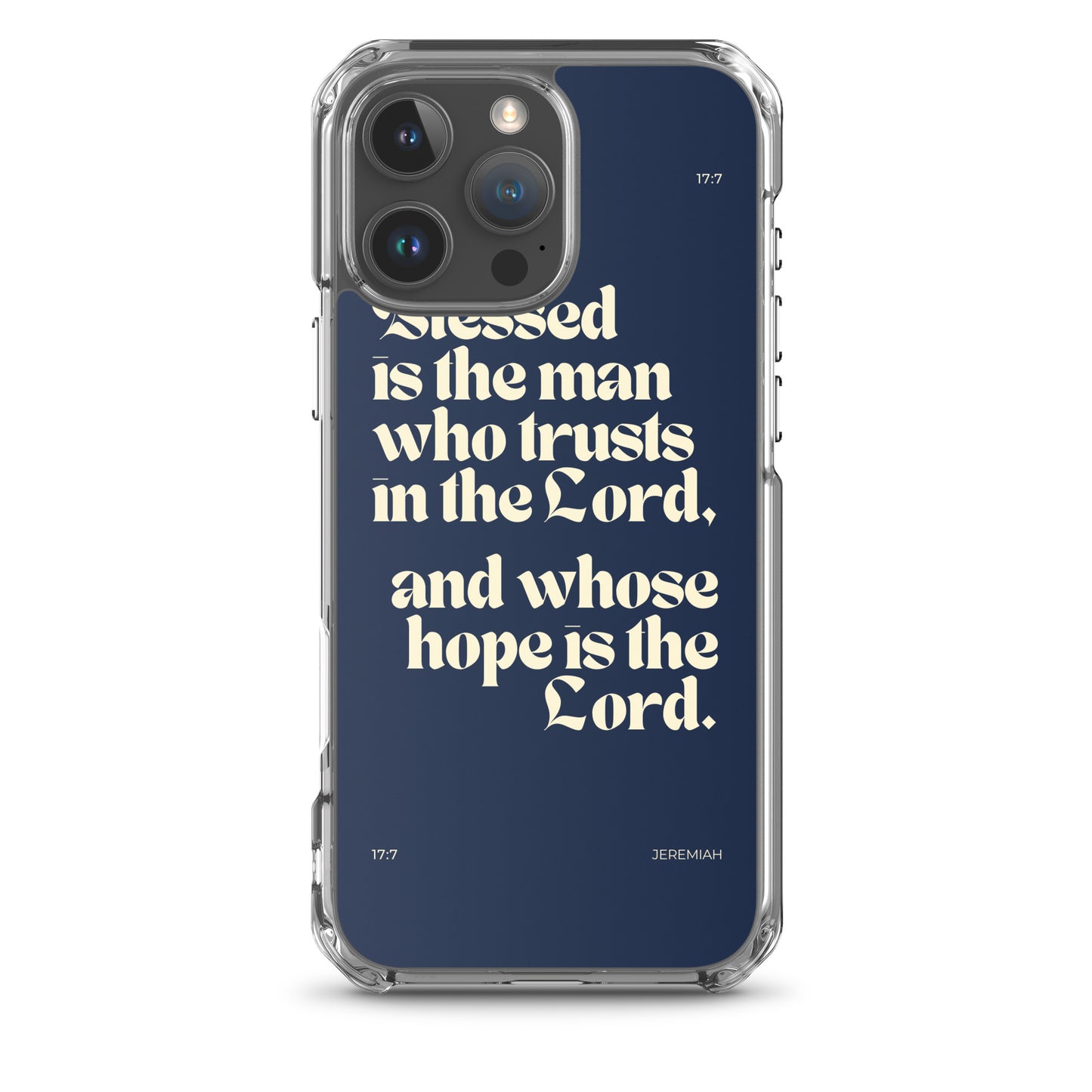 Jeremiah 17:7 Clear Case for iPhone®