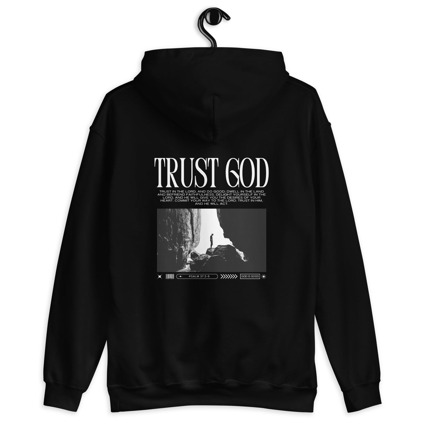 Trust God (front & back) Hoodie