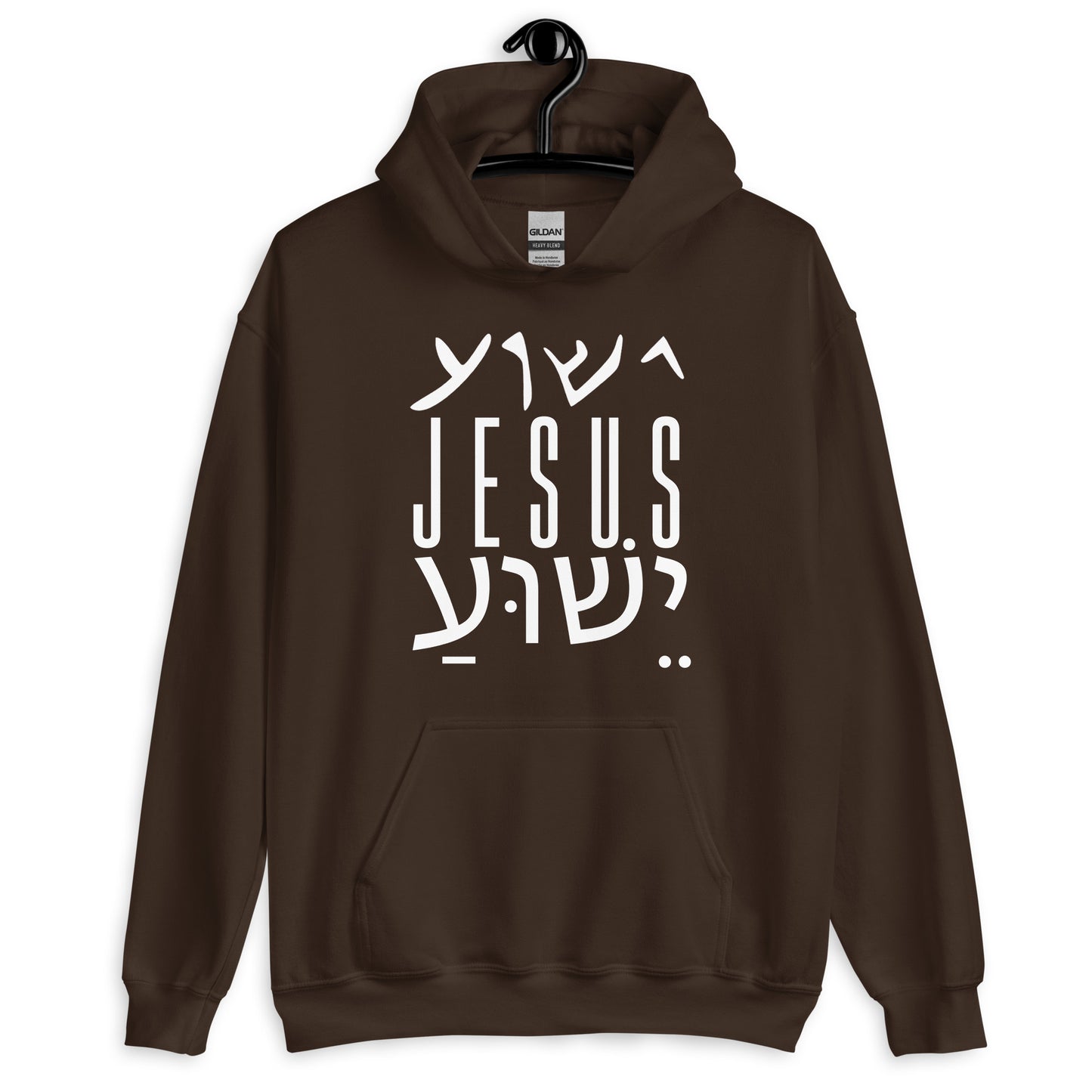 Jesus (English, Aramaic, Hebrew) Hoodie